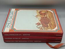 Cofanetto Edizione annotata Mondadori Salgari IL CICLO DEL FAR  WEST 1/3 1972