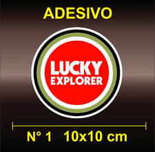 Adesivi Sticker LUCKY EXPLORER