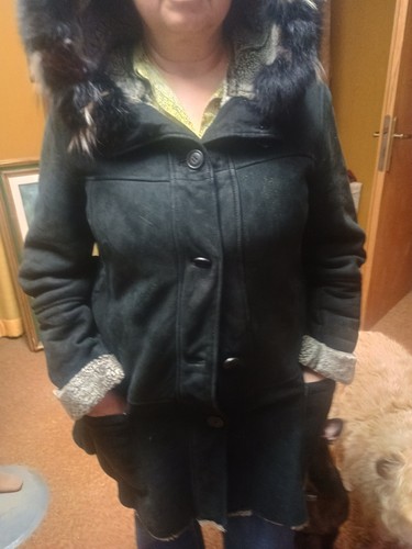 Vera pelle montone shearling - pelle,
