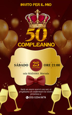 Biglietto invito per - biglietto,