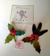 COLLEZIONE AUTENTICI MANUFATTI LENCI AGRIFOGLIO FINE ANNI '50