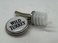 WILD TURKEY BOURBON WHISKEY BOTTLE POURER - PUB HOME BAR SPIRIT WHISKY