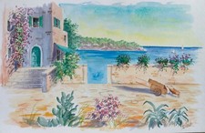 Acquerello Dipinto su Carta