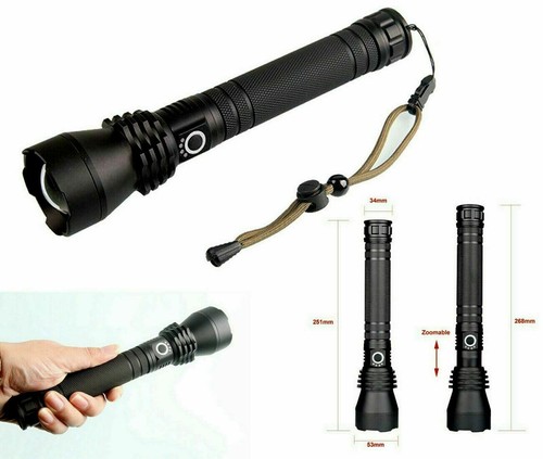 Torcia 80000w ricaribile led - torcia,