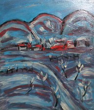 Dipinto ad olio impressionista