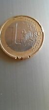 Moneta Rara  1 Eeuro Germania 2002  con lettera J e con difetti