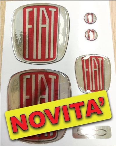 Kit stemmi fiat fregio modello - fiat,