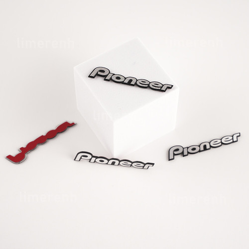 1pz distintivo logo pioneer - distintivo,