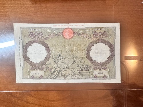 Banconota lire 100 - banconota,