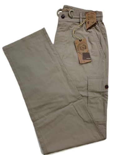 Pant uomo beige cotone - pant.,