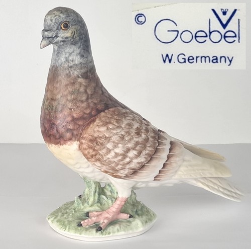 Figura porcellana colomba - in,