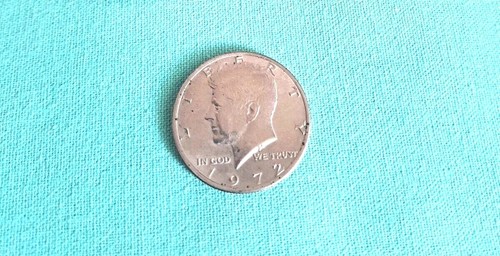 Mezzo dollaro kennedy del 1972 - mezzo,