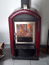 stufa a legna in maiolica usata