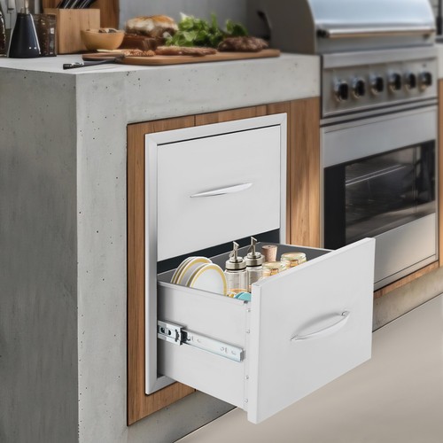 Cassettiera cucina doppio