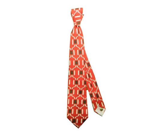 Cravatta vintage seta rossa - cravatta,