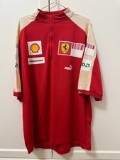 Ferrari F1  polo shirt Puma only for team not for sale Michael Schumacher