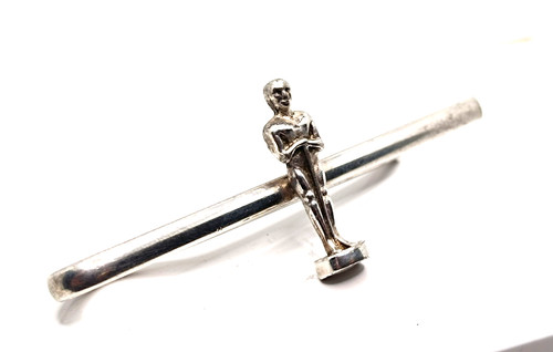 Pince cravate argent 925 - pince,