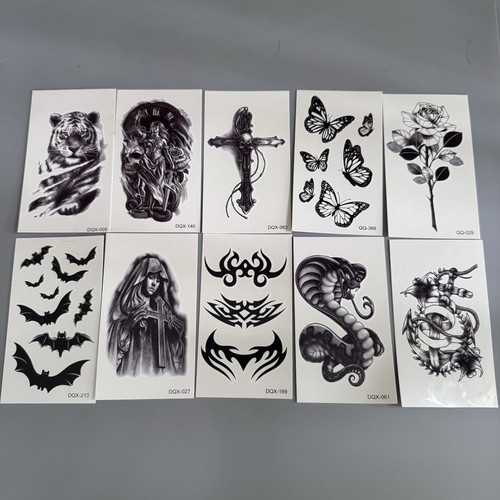 Lotto fogli tatuaggi - lotto,