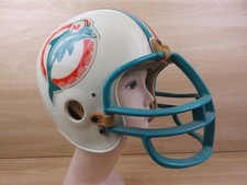riproduzione casco elmetto dei MIAMI DOLPHINS vintage RIDDELL america football