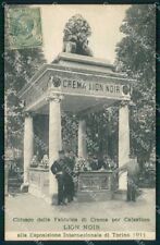 Torino Città Esposizione Chiosco Fabbrica Crema per Calzature cartolina MZ5487