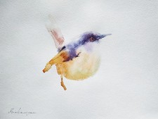 Scrittoio, uccellini, opera