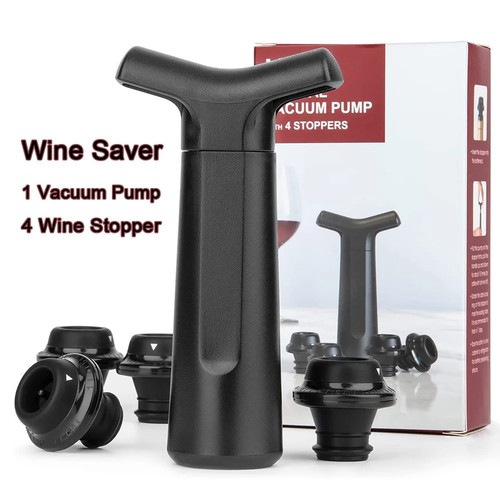 Kit pompa sottovuoto vino con - kit,