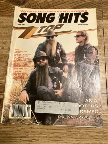 Vintage 1986 song hits - vintage,