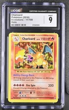 CGC 9 CHARIZARD 11 XY