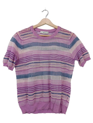 Zara knit camicia maglia donna - zara,