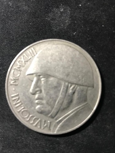 Lire 1943 benito mussolini - 20,