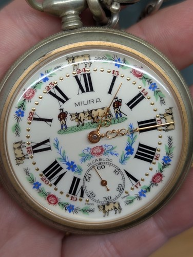 Orologio tasca vintage miura - tasca,