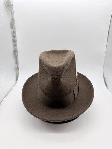Cappello bowler marrone - bowler,