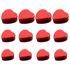  12 Pcs Scatoline Latta Caramelle Scatole Per Biscotti Bomboniere Piccole Di