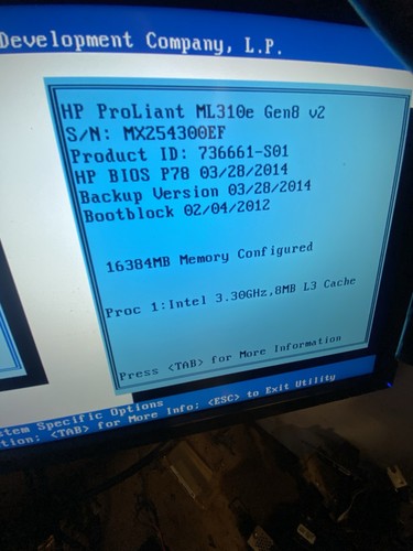 Proliant ml310e gen8 - v2, |