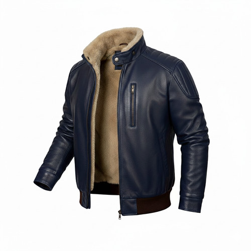 Bomber uomo raf vera - bomber, pelle