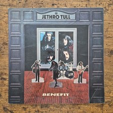 LP Jethro Tull - Benefit 6339 009 Made In Italy 1970 Musica Rock Vinile
