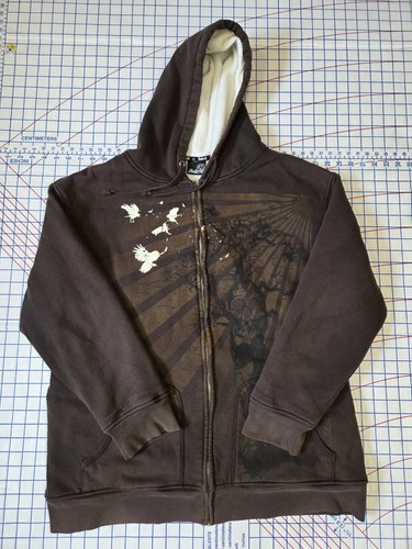 Felpa con cappuccio ibrida y2k - felpa,
