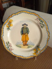 Antico piatto henriot quimper - antico,