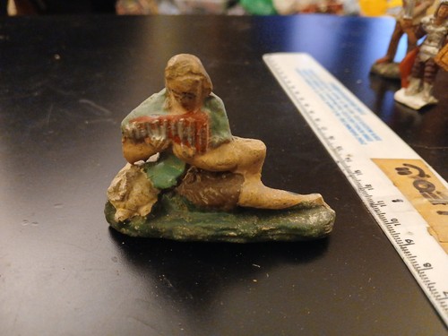 Personaggio presepe vintage - vintage,