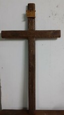 Grande Croce In Legno lavorato