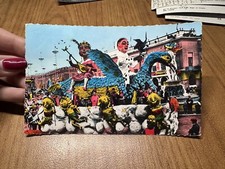 CARTOLINA NICE CARNAVAL CARNEVALE NIZZA VIAGGIATA 1958 BG