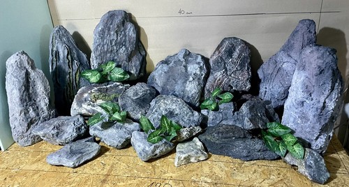 Rocce resina acquario - acquario, malawi