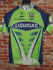 LIQUIGAS SANTINI  MAGLIA BICI CICLISMO SHIRT MAILLOT CYCLISM tg. L