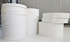 Bordo in ABS BIANCO spessore 1mm e 0,45mm finitura CERA e OPACO bobine da 50MTL