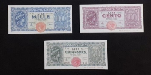 100 1000 lire italia - e,