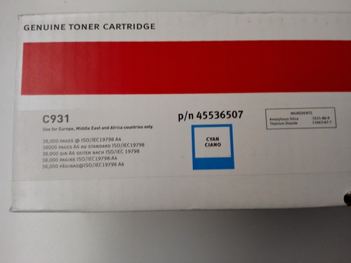 Oki toner ciano 45536507 - oki,