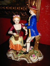 STUPENDA SCULTURA"COPPIA DEL