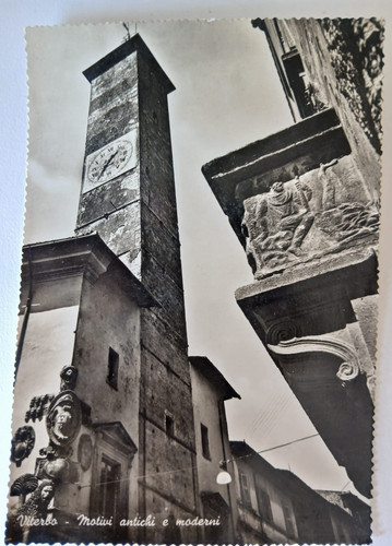 Cartolina viterbo motivi - ,