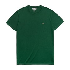 Lacoste T Shirt Verde Pima Cotone Uomo Taglia M L XXL TH6709