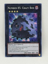 Yugioh! - Numero 85: Crazy Box - NUMH-EN033 - 1° Edizione - Super Rara - NM